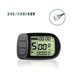 KT Ebike LCD Led Display Kuteng 24V 36V 48V Lcd3 Lcd8h Led 880 LCD7 Electric Bicycle Bike Display for Electric Bike Kit