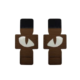 Cat Another Eyes on You Emboridery Patch Military Cap Backpack WOLLE Accessory Glow in Dark Tactical Decorative Patches