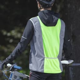 ROCKBROS Windproof Bicycle Vest Breathable Polyester Jacket Safety Sleeveless MTB Road Bike Jersey Cycling Equipment