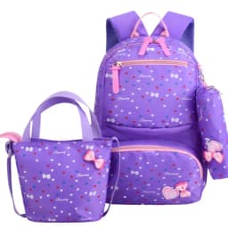 3 pcs /set USB Male backpack high school bags for women travel men school backpacks boys one student shoulder bag sac mochila
