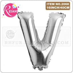 16 Inch Silver Alphabet Number Letters Balloons Birthday Party Decorations Kids Foil Balloon New Year Party Wedding Decoration
