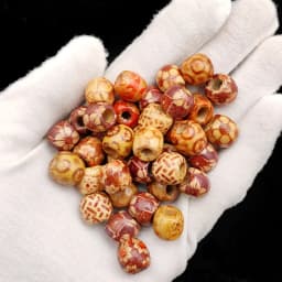 10~100pcs Painted Wooden Beads Spacer Round Big Hole Wood Beads For Jewelry Making Fit Charm Bracelet DIY Findings 9*10/16*17mm