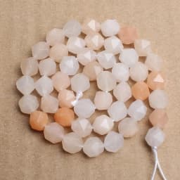 6-12mm Natural Garnet Agates Quartz Tiger Eye Howlite Opal Stone Beads Faceted Loose Beads For DIY Jewelry Making Bracelet