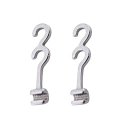 50pcs Dental Orthodontic Lingual Button Bondable Power Arms Adhesive Bracket Brace Archwires Crimpable Hook Lingual Small cleat