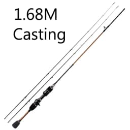 Skmially Spinning rod carbon ul 1.8m 1.68m0.8-5g ultralight casting fishing rod fishing accessories vara de pesca