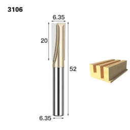 HUHAO 1pc 1/2 1/4 Shank Cleaning Bottom Engraving Slab Surfacing Flattening Router Bit Woodworking Tool CNC Cutter 6-50mm