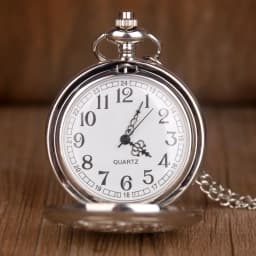 часы ссср Carving Silver Soldier Pocket Watch Chains USSR Quartz Pocket Watches Necklace Pendant Clock Collections Gifts