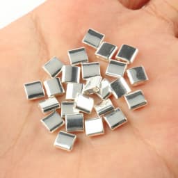 Natural Stone Two Hole Hematite Stone Mineral Loose Spacer Beads For Jewelry Making Handmade Diy Bracelet Necklace Earrings Tila