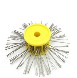 Mounted Matt Brush for Gold Silver Metal Surface Sanding Polishing Steel Wire Texturing Brushes Jewelry Tools