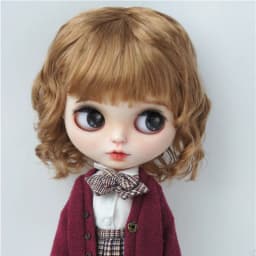 【JUSUNS】JD260 9-10" 10-11" 11-12" Doll Wig For Girl! Boneka Slight Lady Curls Synthetic Mohair BJD Wigs Blythes Accessories