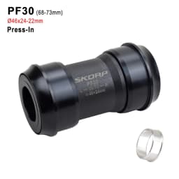 MTB Road Bike Bottom Brackets BB30 BSA30 PF30 BB386 46/42x22 24 30mm Sealed Bearing Mountain Bicycle BB Sets Central Axis