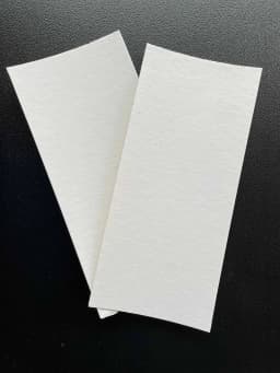 2pc Red Vulcanized Fibe Paper Handle Spacer Material Making Diy Knife Shank Accessories Material 120x100x1mm