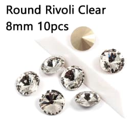 Different Shapes Super Clear 10PCS Rhinestones Glass DIY Accessories Crafts Crystal Jewels Beads For Nail Art Garment Decoration
