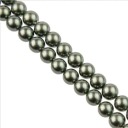 Wholesale OlingArt 4 6 8 10 12 14mm round Red multicolor Glass imitation pearl DIY Earrings Bracelet necklace jewelry making