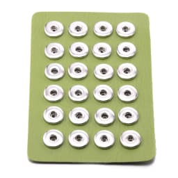 2022 New High Quality Snap Jewelry Display Board Fit 18mm Snap Buttons Jewelry Black Flannel PVC Snap Display Holder