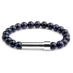 Natural Stone Couples Bracelet Secret Message Tube Notes Can Be Placed Friendship Bracelets For Women Men Charming Jewelry