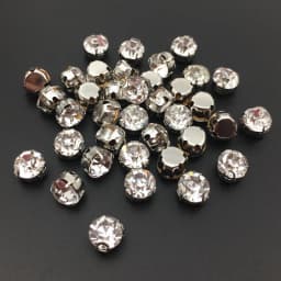4mm-6mm Round Stone With Claw Sewing Rhinestones Garment Accessories Crafts Crystals Glass Strass Sew on Rhinestones For Clothes