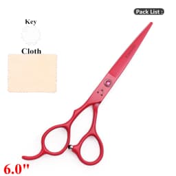 5.5 6.0 Hair Scissors For Left Hand Japan 440C Professional Hairdressing Barbers Cutting Set Thinning Shears Hairdresser B8001