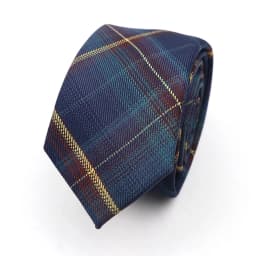 Men's Check Stripe 6cm Tie 100% Cotton Neckties Gift For Man Plaid Series Wedding Party Gift Accessories Women's Anime Tie