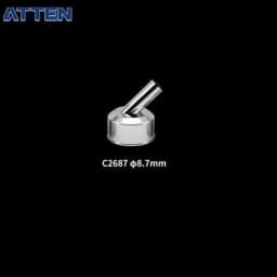 Original ATTEN ST-862D Rework Station Hot Air Gun Nozzle Sleeves Mouth 45 Degree Angle A2600 Converter Nozzle Welding Tool