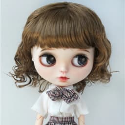 【JUSUNS】JD260 9-10" 10-11" 11-12" Doll Wig For Girl! Boneka Slight Lady Curls Synthetic Mohair BJD Wigs Blythes Accessories