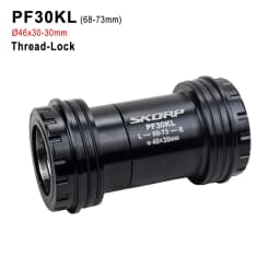 MTB Road Bike Bottom Brackets BB30 BSA30 PF30 BB386 46/42x22 24 30mm Sealed Bearing Mountain Bicycle BB Sets Central Axis
