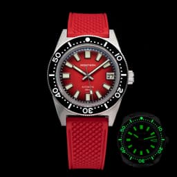 SEESTERN 62MAS Diving Watch Men Automatic Mechanical Wristwatch Luminous Bezel Waterproof NH35 Movement Sapphire Glass Bracelet