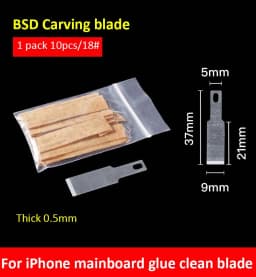 936 Soldering iron Heating Blade For Mobile phone Back Cover Glass Glue Remove Tool Mainboard Glue Fingerprint IC repair Tool