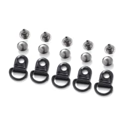 10 Sets D Ring Buckle for Repair Bags Hiking Climbing Boots Practical Repair Buckles DIY Craft Bag Metal Decorative Accessories
