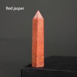 7-8cm Natural Crystal Point Quartz Rainbow Wand Crystal Column Rose Quartz Rock Mineral Specimen Home Decor Reiki Healing stone