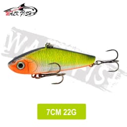 WALK FISH Sinking Vibration Fishing Lure 10g 14g 18g 22g Hard Bait Artificial VIB Winter Ice Fishing Pike Bait Tackle Isca Pech