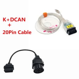 For BMW K DCAN Switch OBDII Diagnostic Cable for BMW K+DCAN USB Interface Ediabas K D CAN OBD2 Diagnostic Scanner FT232RL