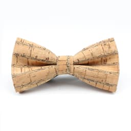 New Floral Cork Wood Bow Ties For Men Women Childern Wedding Casual Party Gift Fashion Novelty Handmade Solid Bowtie Accessories