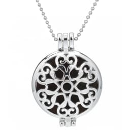 Tree of Life Aroma Diffuser Necklace Perfume Essential Oil Diffuser Aromatherapy Locket Pendant Necklace Fashion Jewelry