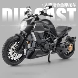 1:12 Ducati Diavel Carbon Red Die Cast Vehicles Collectible Hobbies Motorcycle Model Toys Birthday gift for children