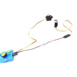 2pcs 5-6V Steering Gear Slow Servo Reducer Delay Module for RC Models