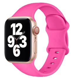 Silicone Strap For Apple Watch band 44mm 40mm 38mm 42mm 44 mm Rubber watchband smartwatch correa bracelet iWatch 3 4 5 6 se band