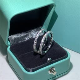2020 New Promise Ring Real 925 Sterling Silver AAAAA Cz Stone Statement Party Wedding Band Rings for women Engagement Jewelry