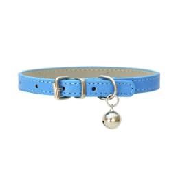 Cute Cat Collar Solid Faux Leather Adjustable Pet Collars with Bells Cats Products for Pets Dog Accessories