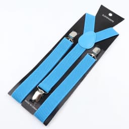Hot Deals Solid Color Elastic Leather Suspenders Men Women Classic Adjustable Straps For Shirt Pants Skirts Wedding Accessories