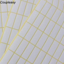 15 Sheets 24 Sizes White Blank Paper Label Self Adhesive Sticker Labels Tags Writable Price Label Stickers