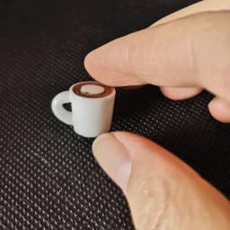 1:12 Doll House Decration Accessories Mini Food Coffee Drink Ice Cream Wine Cup Bottle