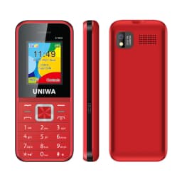 UNIWA E1802 Keypad Phone Senior Push-button Phones Long Standby FM GSM Phone Radio Russian Hebrew Keyboard Cellphone
