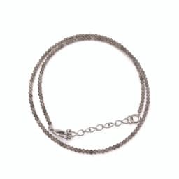 Natural Crystal quartz agate tourmaline Stone 2-3mm Cutting beads Mini necklaces Bracelet are suitable for men and women gifts