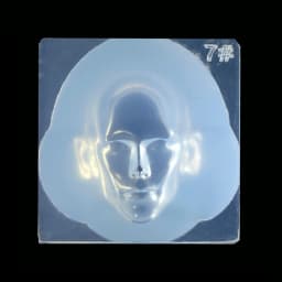Human Face 3D Doll Epoxy Resin Mold Aromatherapy Plaster Silicone Mould DIY Crafts Ornaments Decoration Casting Tool