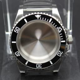 40mm Cases Men's Watch Ceramic Bezel Sapphire Glass Fit NH35 NH36 ETA 2824 Miyota 8215 Movement 28.5mm Dial Submariner Parts