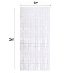 2M Birthday Party Decoration Backdrop Curtain Sequin Wedding Decor Background Baby Shower Glitter Backdrop Adult Anniversary