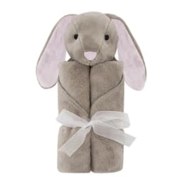 Baby Blanket New Thicken Double Layer Plush Infant Swaddle Wrap Pink Rabbit Toy Newborn Baby Bedding Children Blanket Bebe Duvet