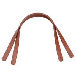 1Pair 60cm Leather Handles Durable Shoulder Bags Detachable Belt Women Rivet Handle DIY Handmade Replacement Handbag Strap