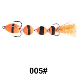 FTK Mandula Fishing Lure Soft Lure Foam Bait Swimbait 5.7g Multi Jointed Artificial Baits With Treble Hook Bass Pike Wobblers